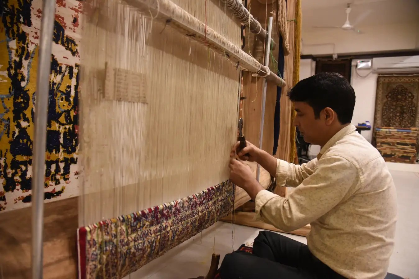 Carpet Weaving Process In India Carpet Vidalondon
