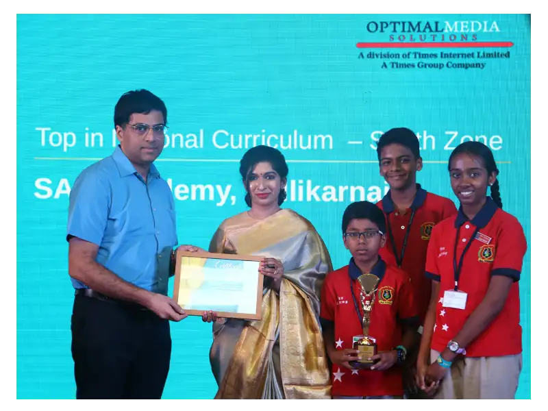 APPLAUDING CHENNAI'S FINEST EDUCATION INSTITUTIONS Times of India