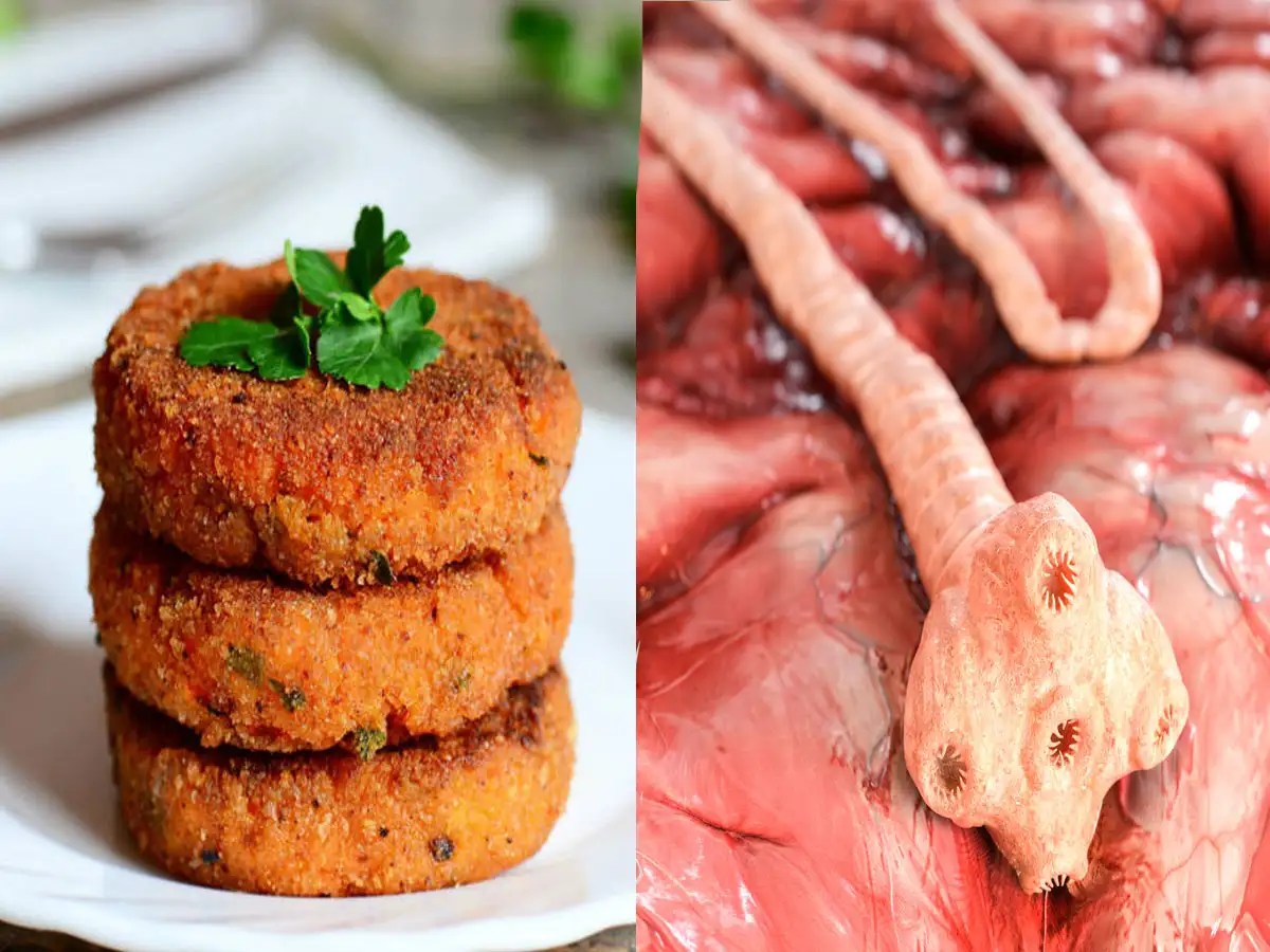 There can be deadly tapeworms in your favourite salads or seekh kebabs