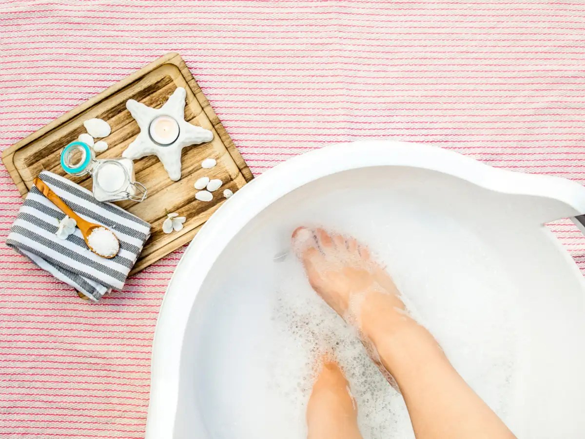 Easy home remedies for swollen feet Times of India