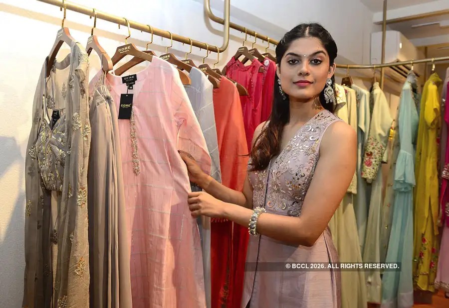 Asha Bhat during the store launch of designer Pallavi Goyal at Rhythm