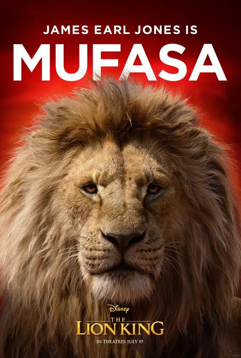 Check out these character posters of Disney's film 'The Lion