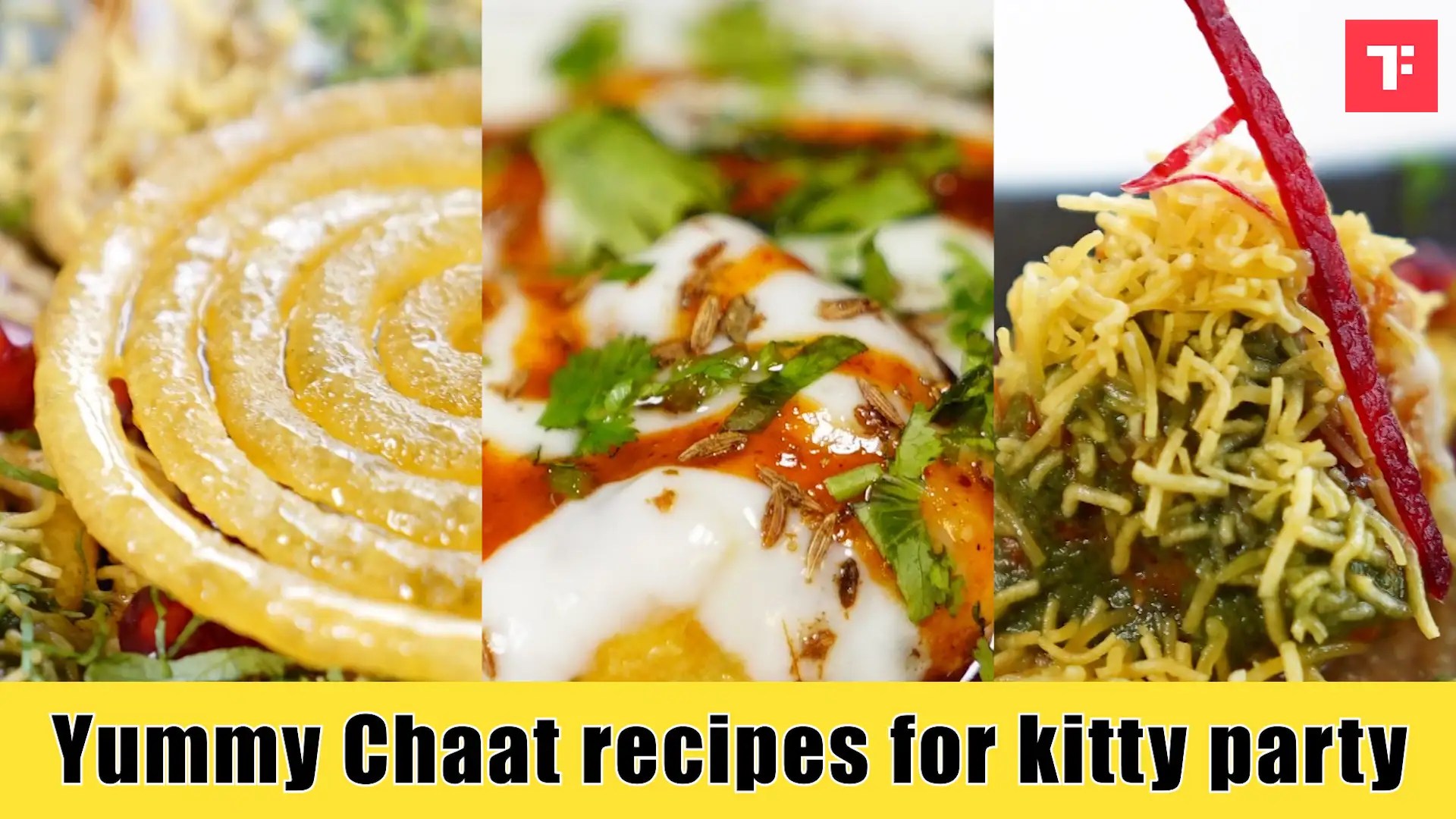 Watch Yummy chaat recipes for kitty party Times Food