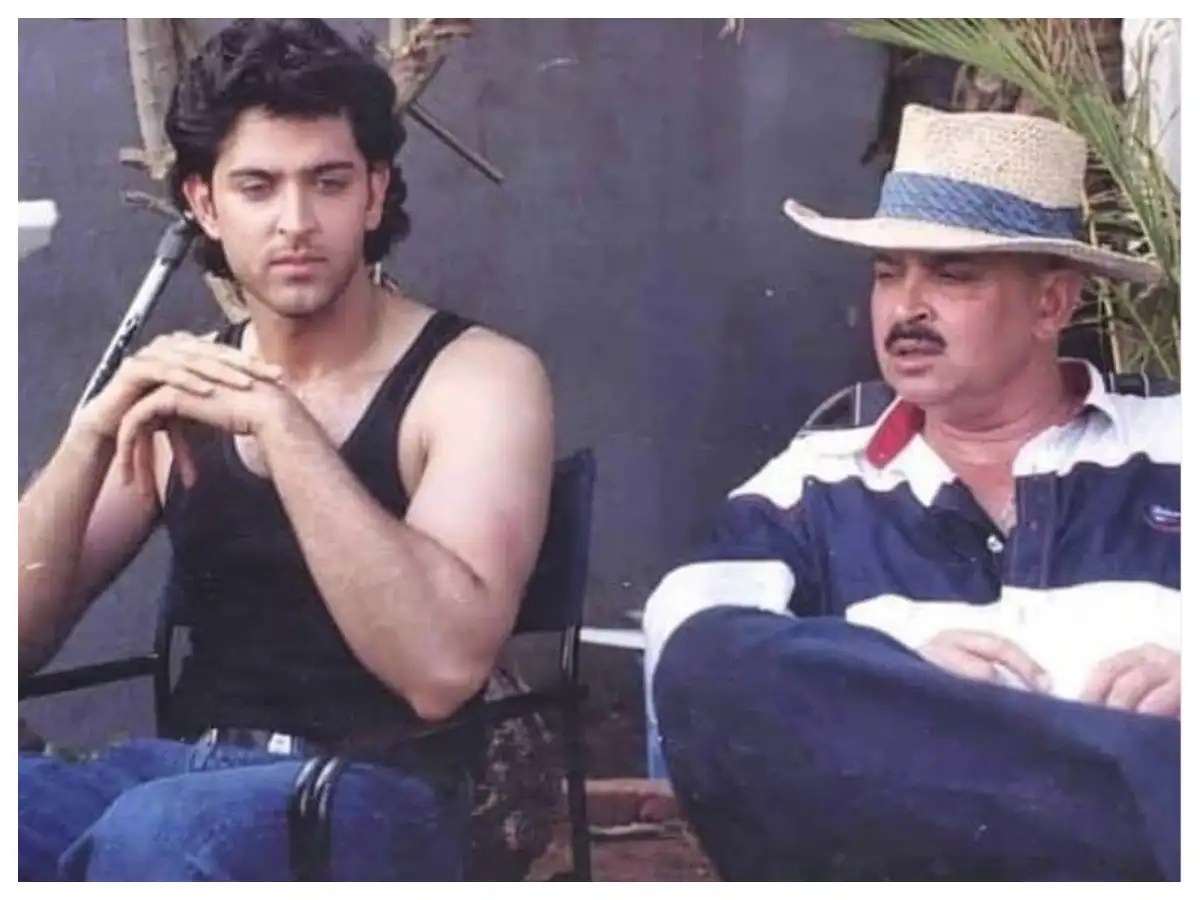 Throwback Thursday THIS picture of fatherson duo Hrithik and Rakesh