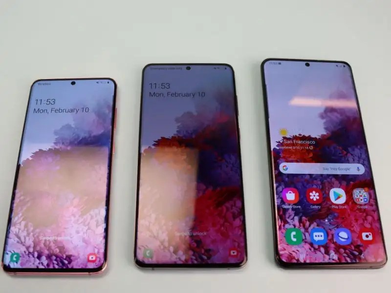 Samsung Galaxy S20 vs S20+ vs S20 Ultra All three phones