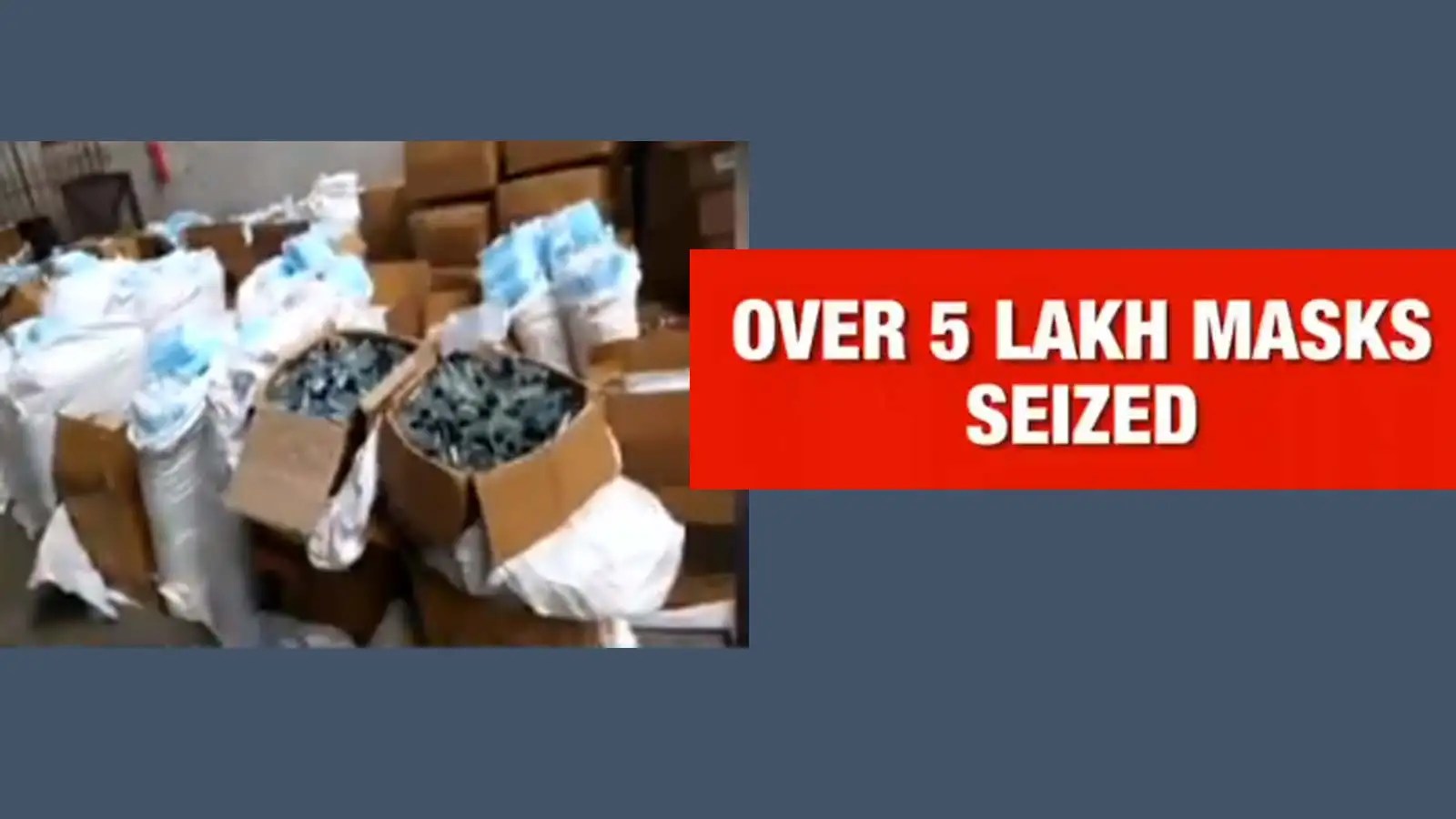 Delhi Customs seizes over 5 lakh masks and PPE kits heading abroad