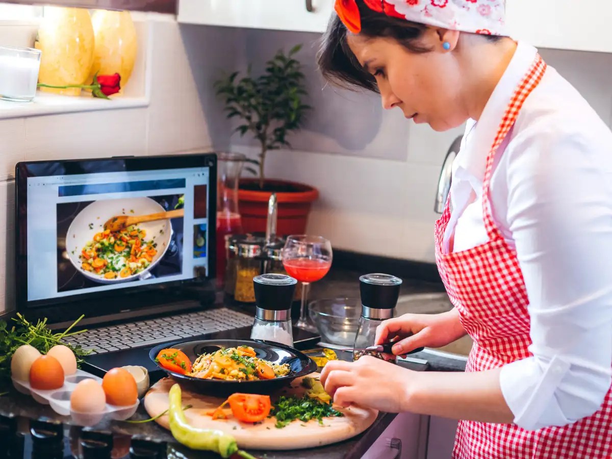 Following online cooking tutorials Here are some ingredients you should