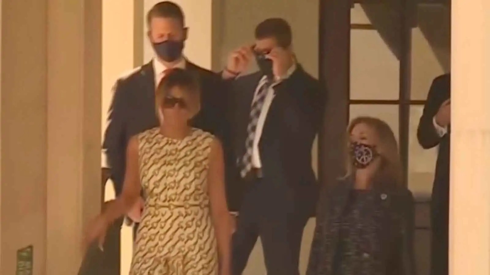 US presidential election 2020 First Lady Melania Trump casts vote in