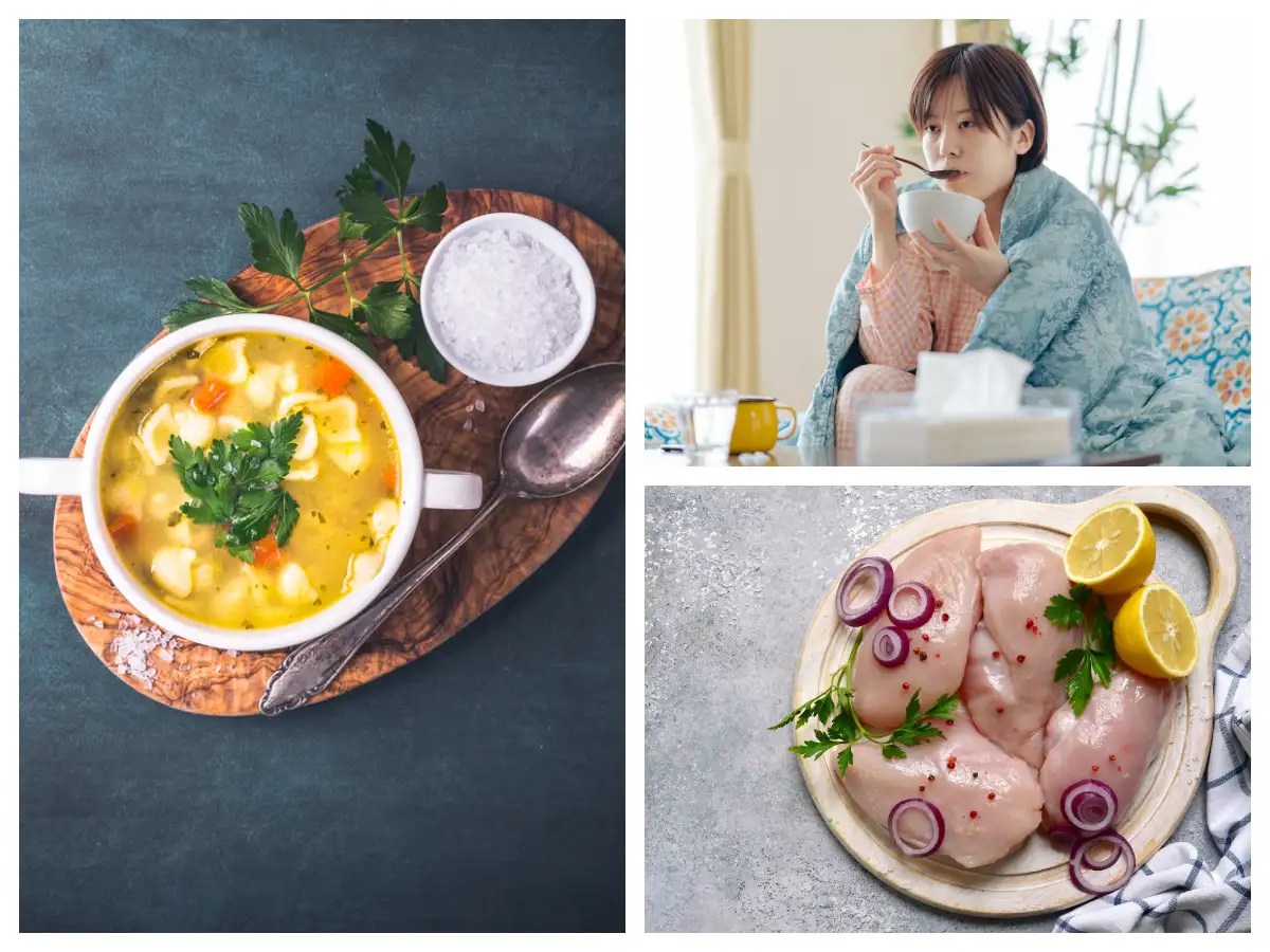 Chicken Soup Recipe for Cold & Flu This basic chicken soup can fight