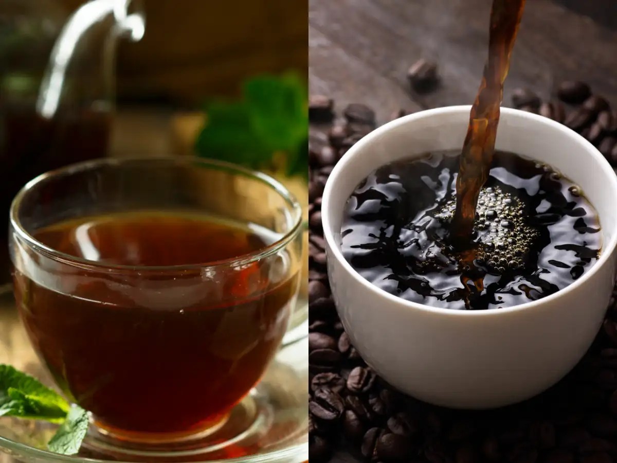 Black tea vs black coffee Which one is healthier?