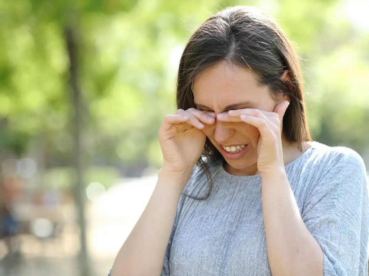 Coronavirus Symptoms Update Sore eyes can be a sign of COVID19, as