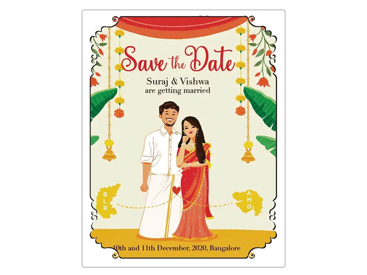 Digital wedding invites that tell a story in demand in pandemic year