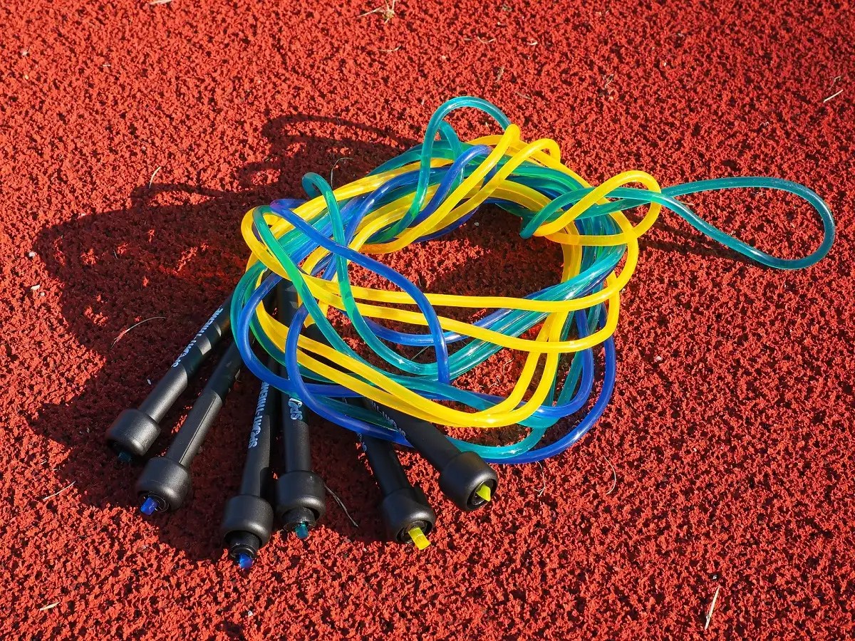 Skipping ropes Adjustable ropes that can be used by everyone Most