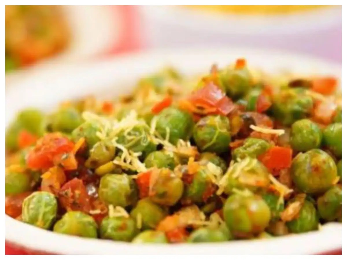 Watch How to make Green Peas Chaat Times Food