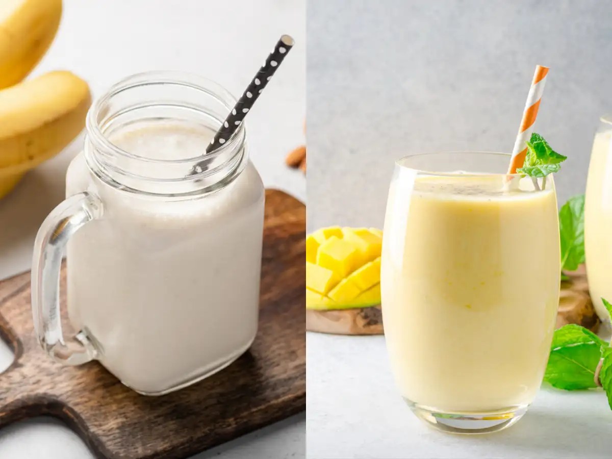 Banana vs. mango shake What to include in your diet for weight loss