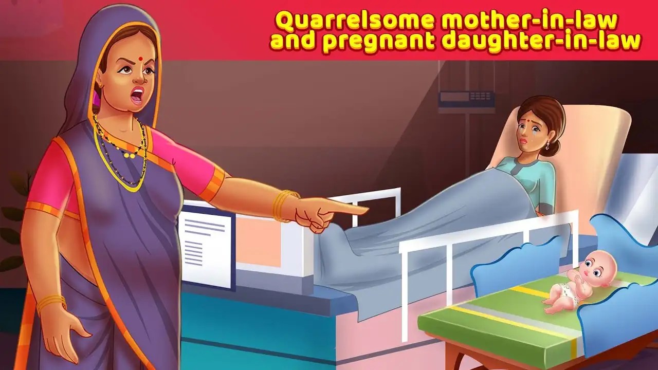 Watch Popular Children Story In English 'Quarrelsome Mother In Law And