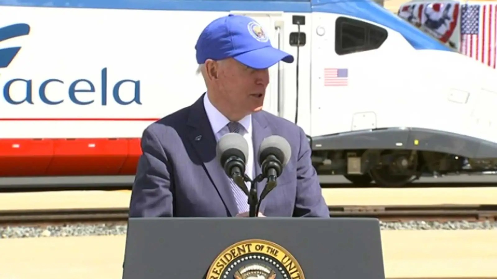 All aboard! Biden celebrates Amtrak's 50 years