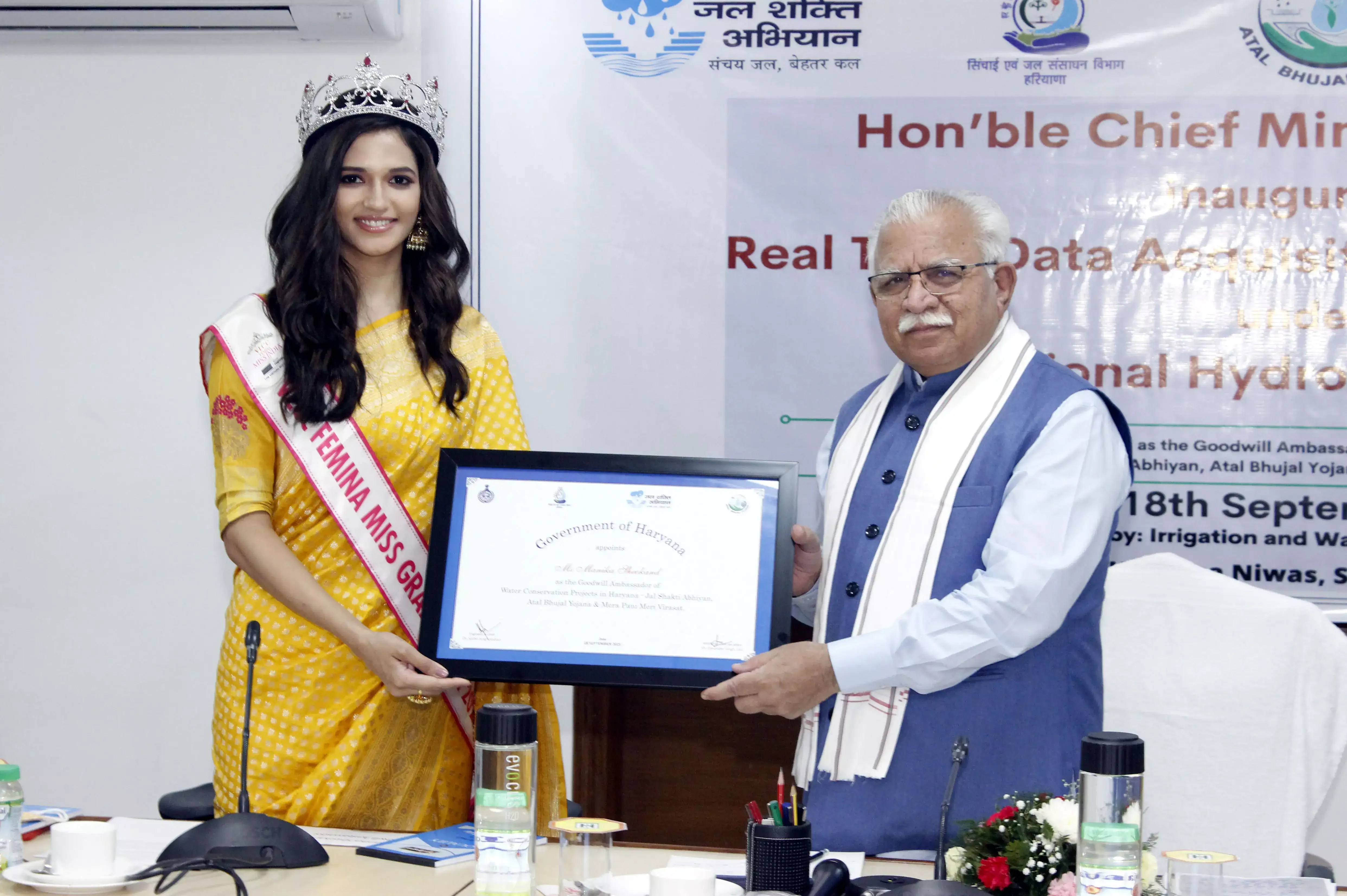 Manika Sheokand appointed Goodwill Ambassador of Haryana’s water