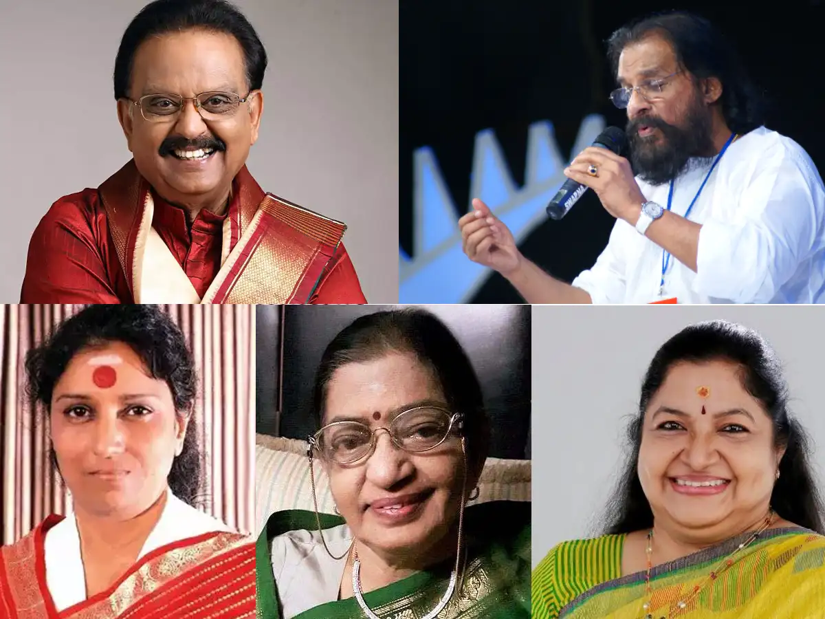 Singers in Tamil music industry who have won multiple National Awards