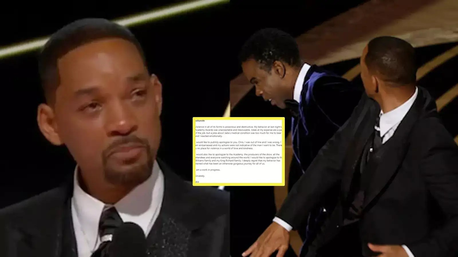 Will Smith publicly apologises to Chris Rock over Oscars 2022 slap