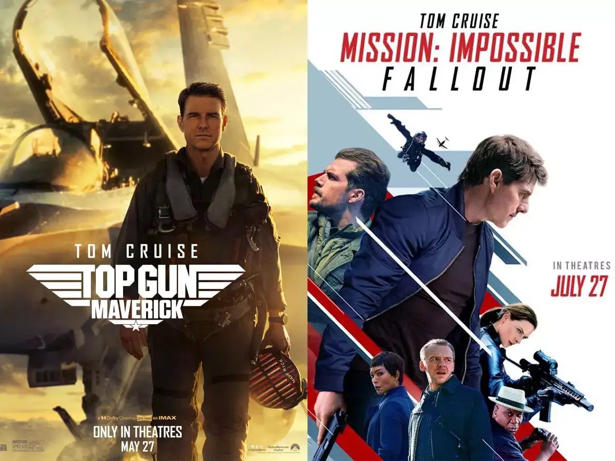 'Top Gun Maverick' to 'Mission Impossible Fallout' Highestgrossing