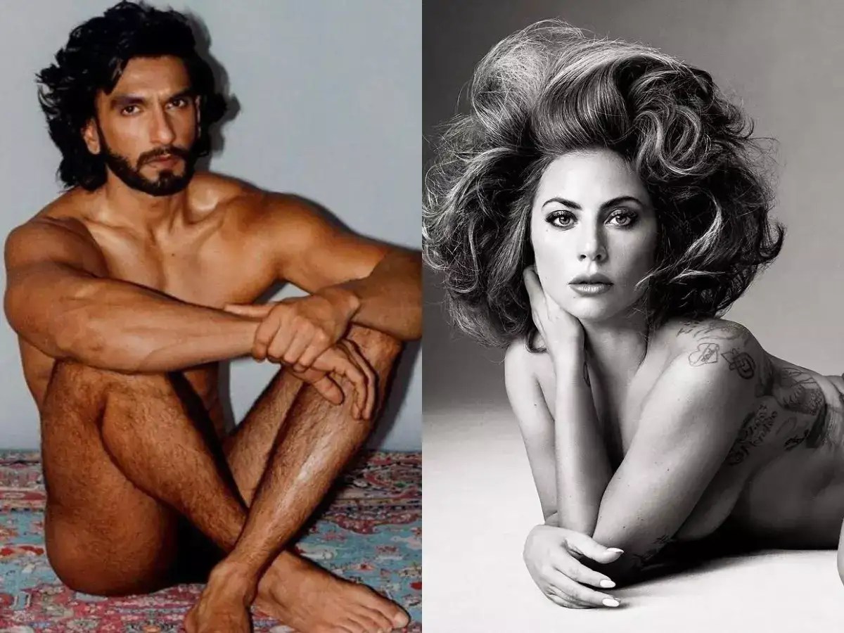 From Ranveer Singh to Lady Gaga: Celebs who went all nude for photoshoots