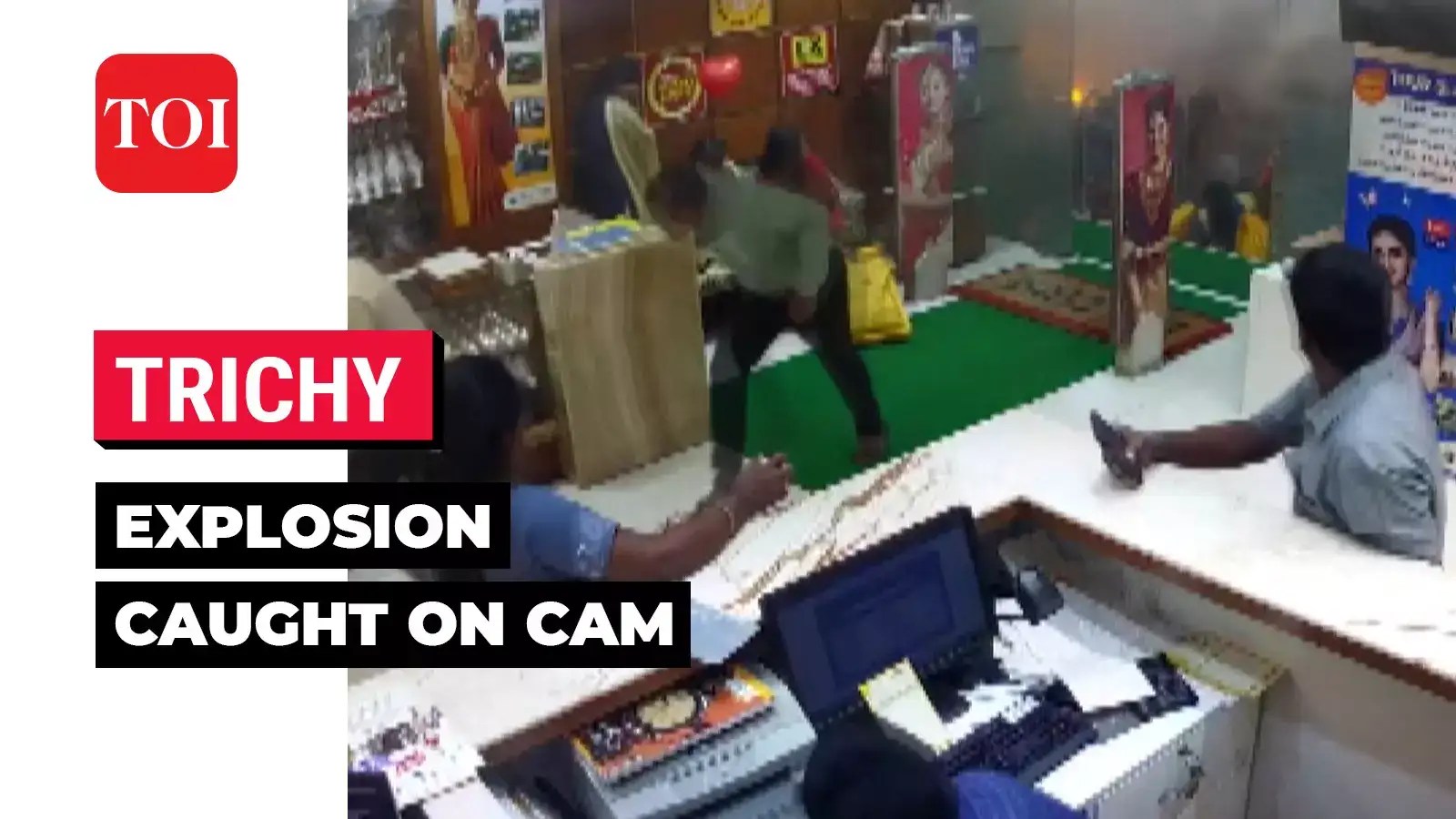 On cam Helium tank explodes in Trichy, one killed