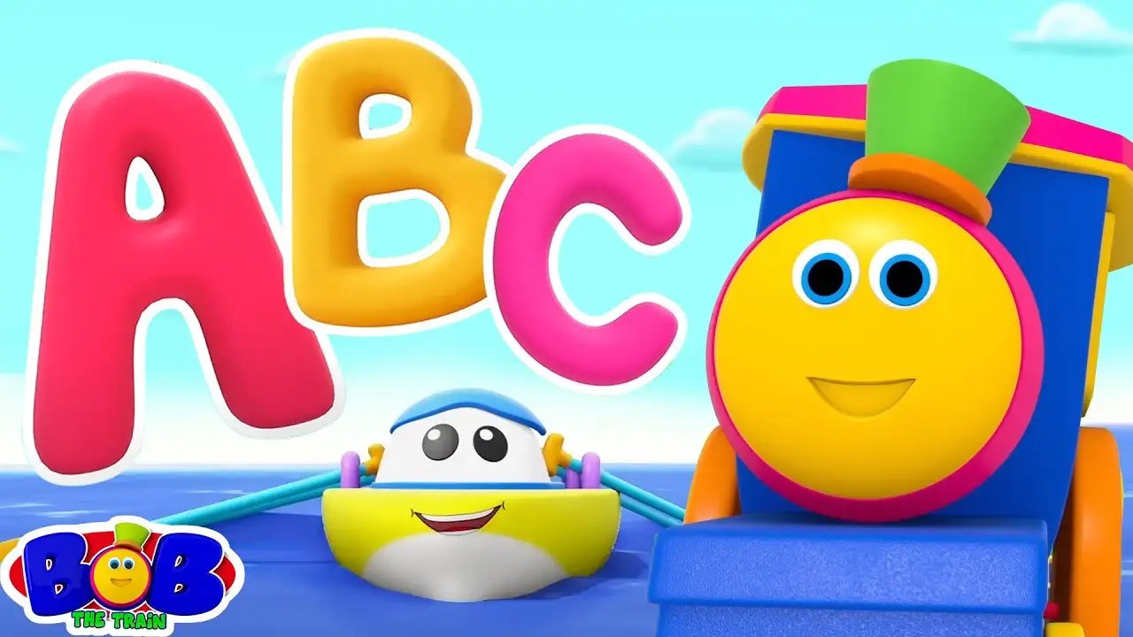 English Kids Poem Nursery Song in English 'Alphabet Transport'