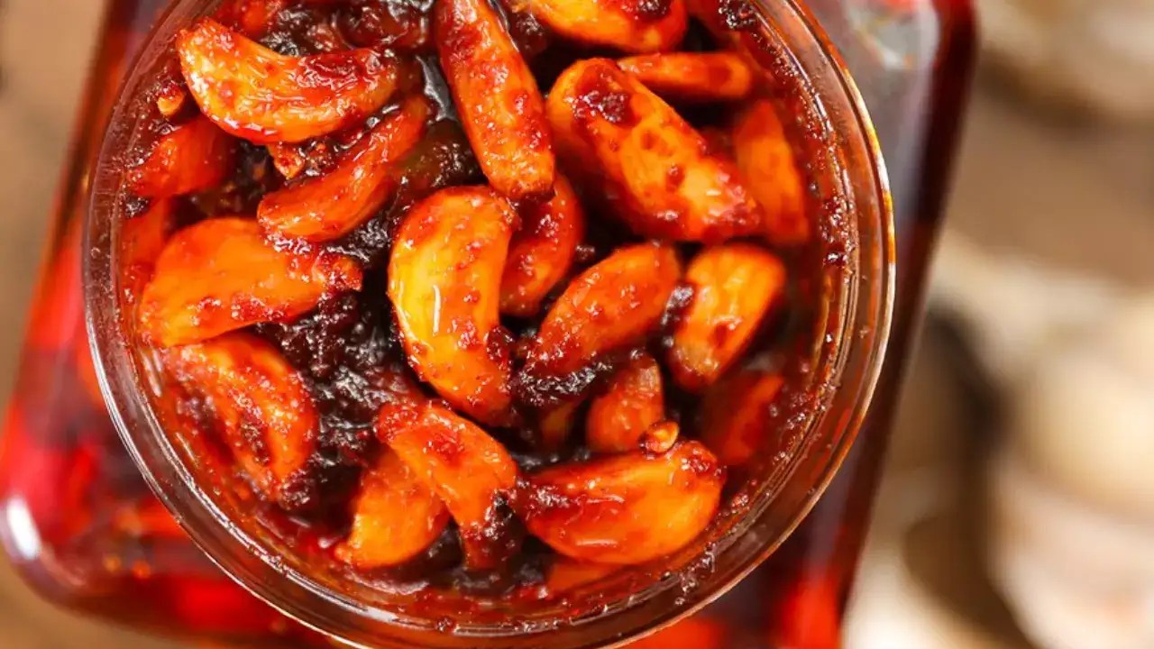 Watch How to make Garlic Pickle Times Food