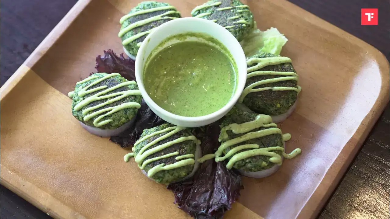 Watch How to make Corn and Spinach Kebab Times Food