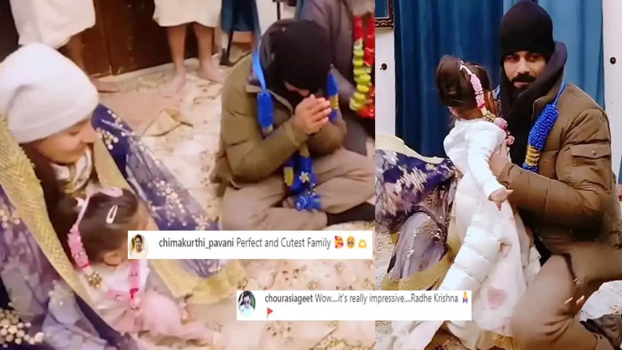 Anushka Sharma and Virat Kohli with daughter Vamika's video gets leaked