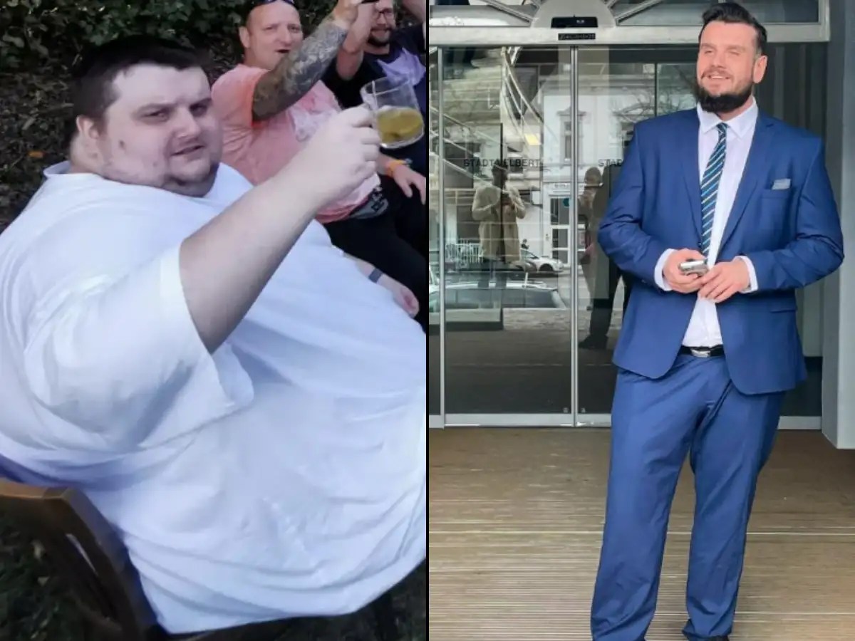 Weight loss story German man loses over 159 kg after changing diet and
