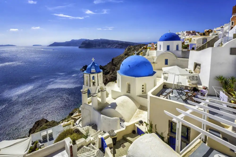 The mystery behind blue and white houses of Greece, Greece Times of
