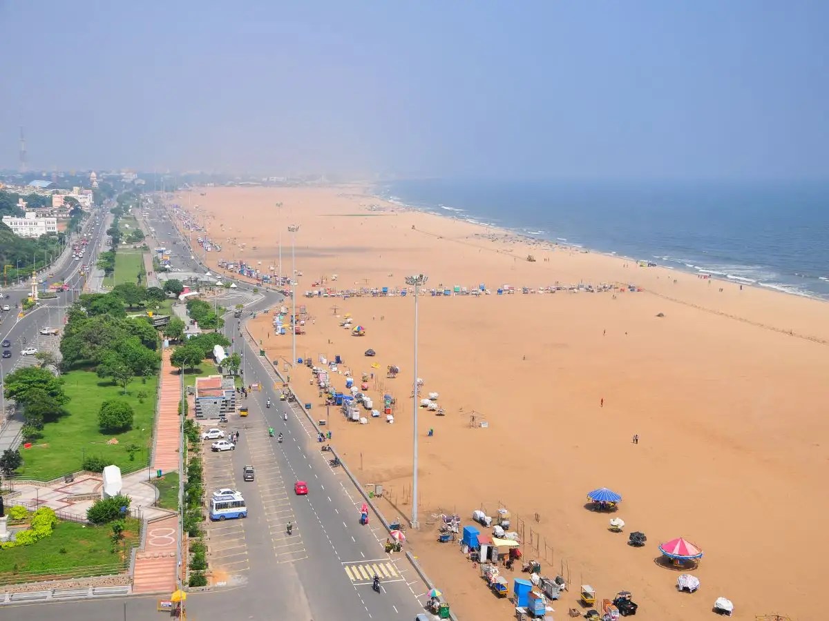 Chennai’s popular Marina Beach reopens for visitors after a gap of 8