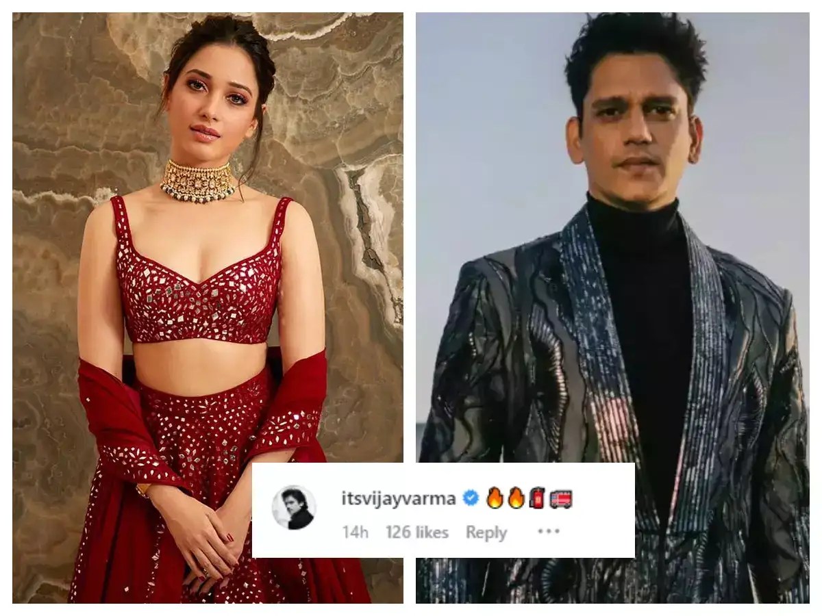 Fans are loving Vijay Varma’s fiery comment on rumoured girlfriend Tamannaah Bhatia’s latest