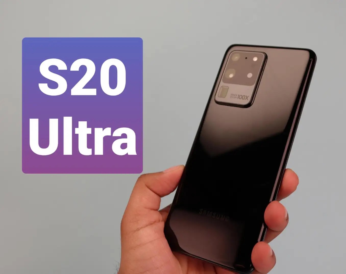 Samsung Galaxy S20 Ultra quick look 108MP camera, 8K