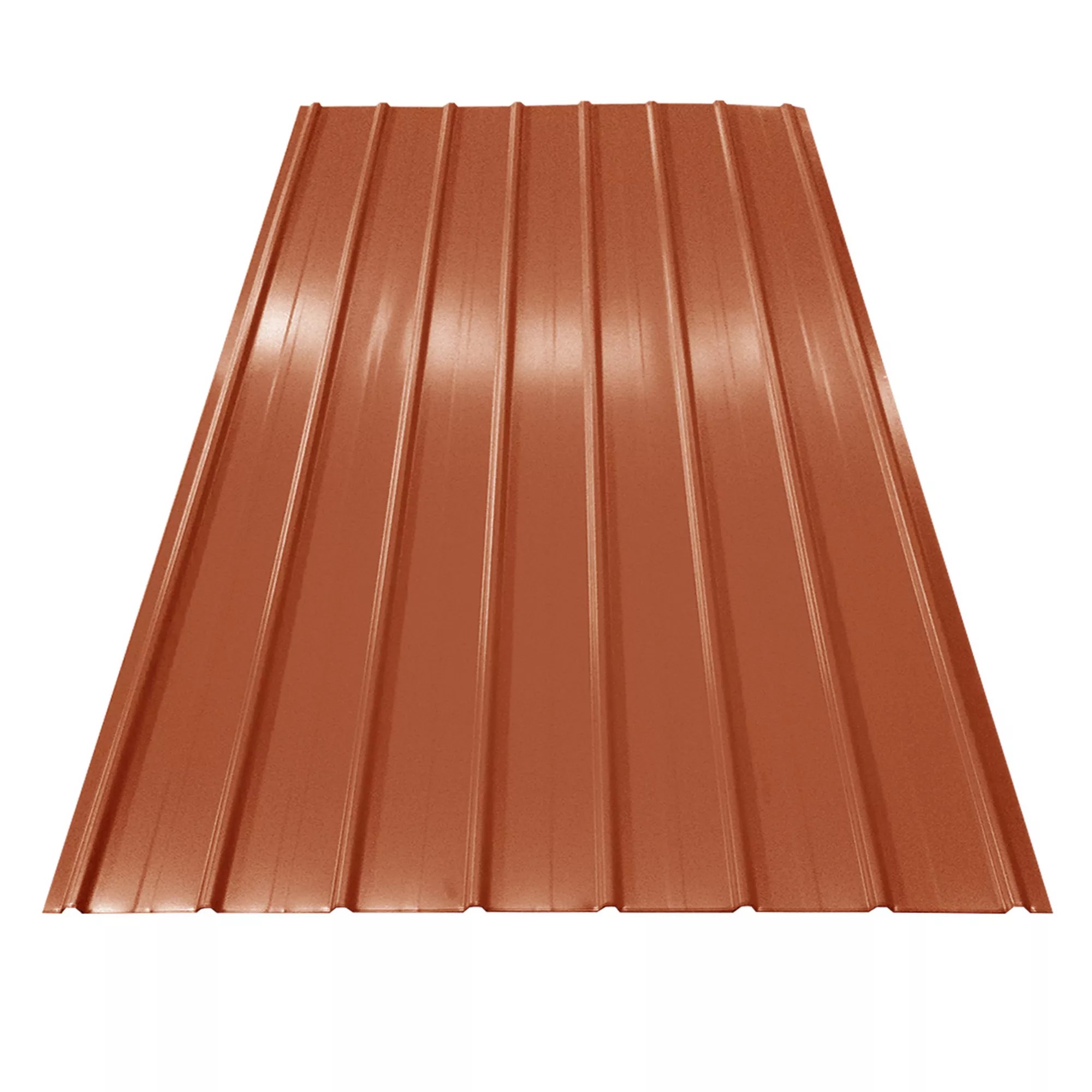 BRAVO Trapezblech H12 Plus terracotta 250 x 90,6 cm x 0,4 mm
