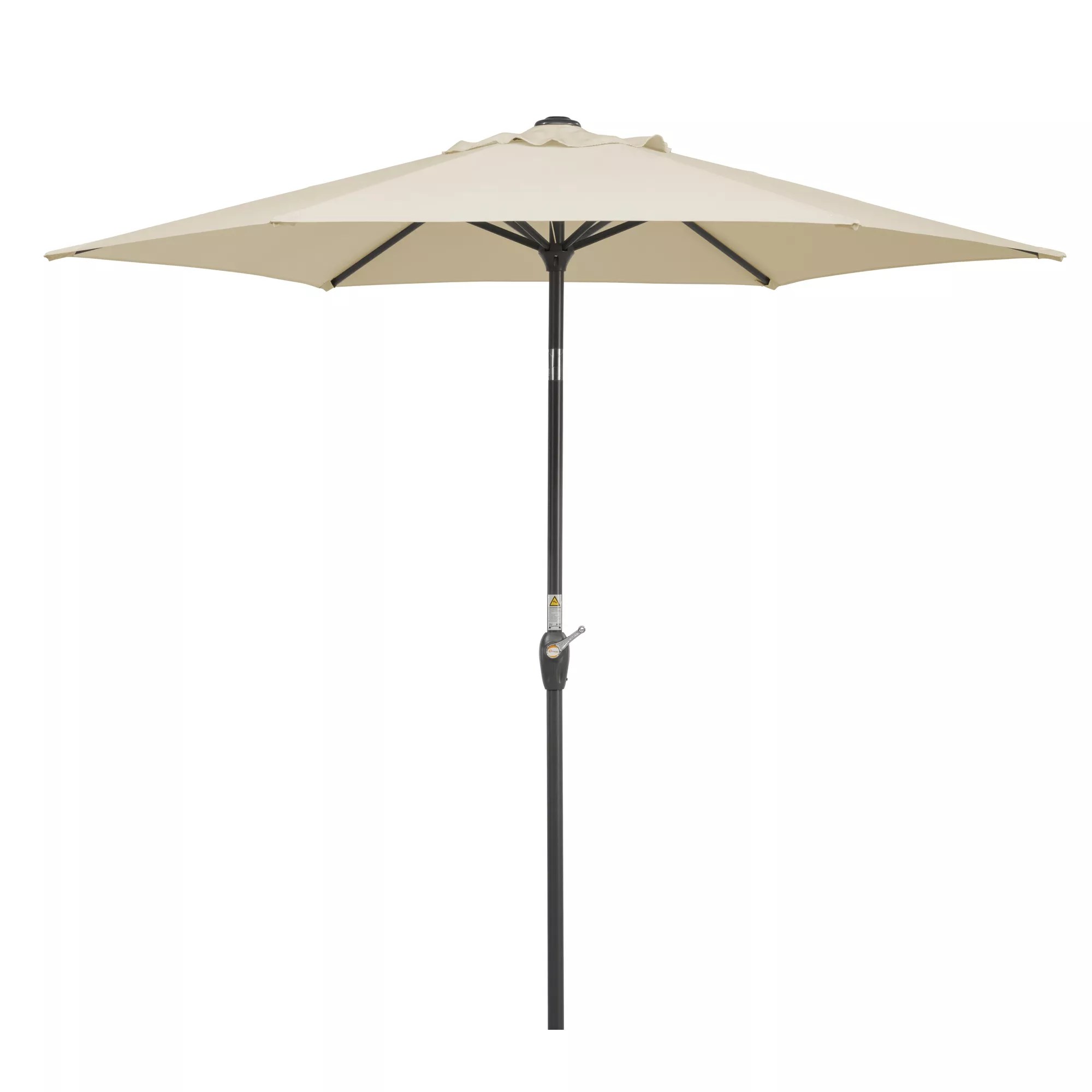 Schneider Sonnenschirm 'Bilbao' 220 cm natur ǀ toom Baumarkt
