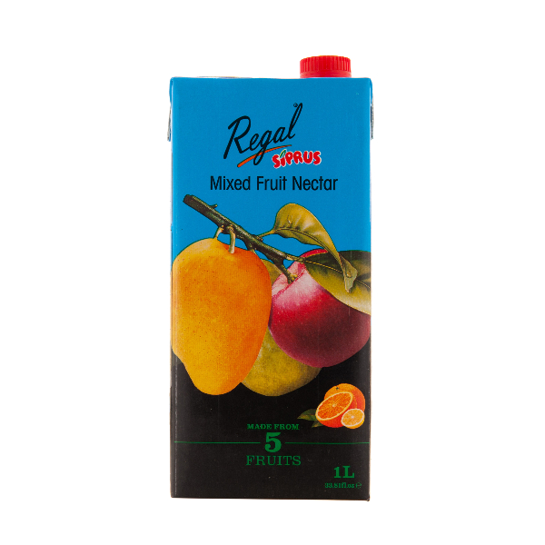 Buy Regal Mixed Fruit Juice Tetra Pack 1 L Tezmart