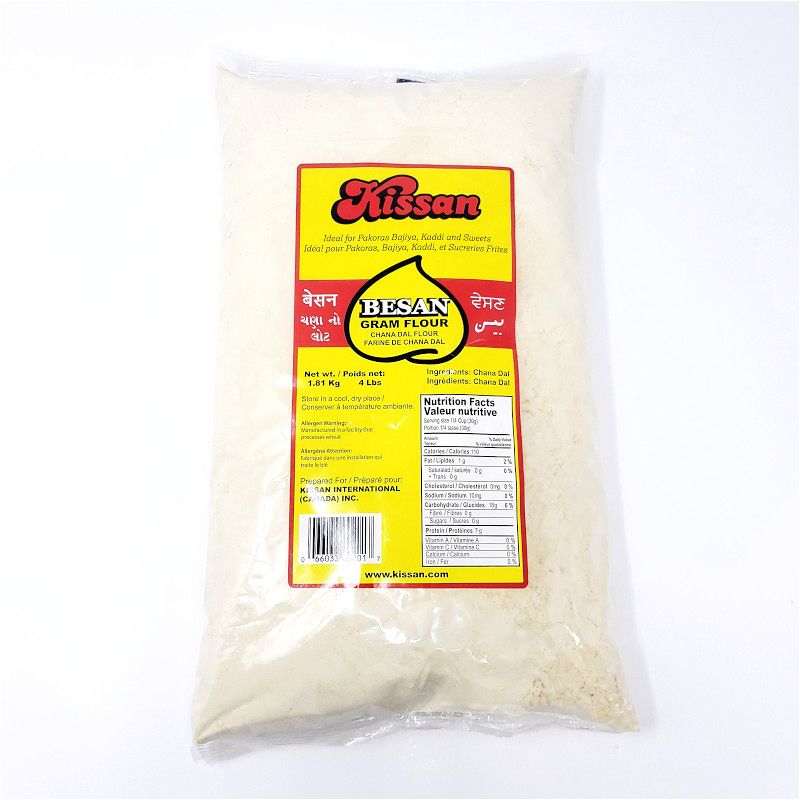 Kissan Besan Flour Gram 4 Lb Iqbal Foods Inc