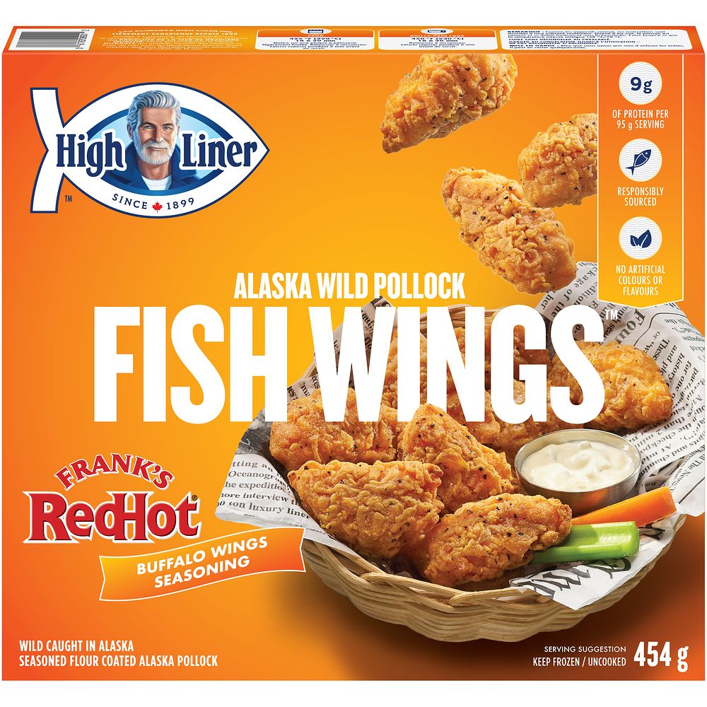 Buy High Liner Alaska Wild Pollock Fish Wings Tezmart