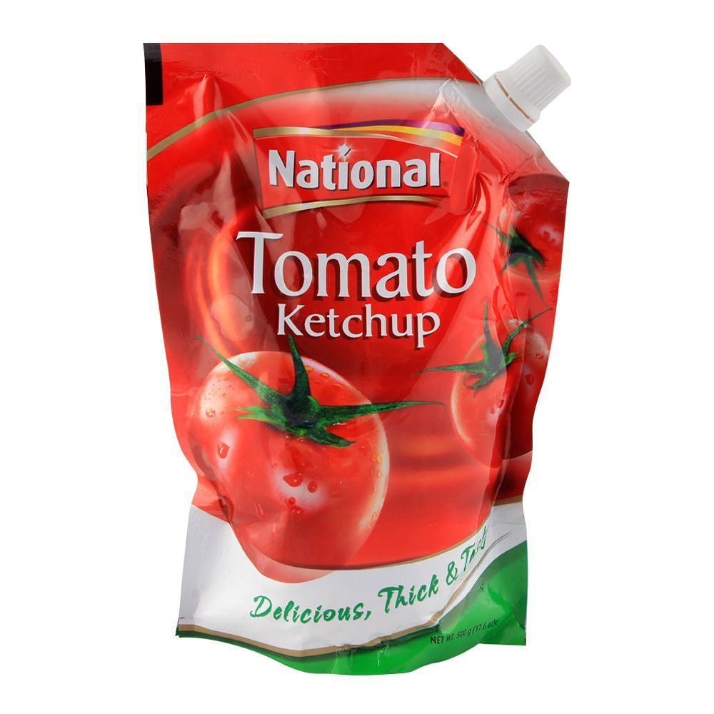 National Ketchup Pouch Box 500Gm Jalal Sons Lahore