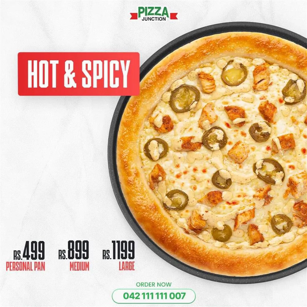 Hot & Spicy Pizza Pizza Junction