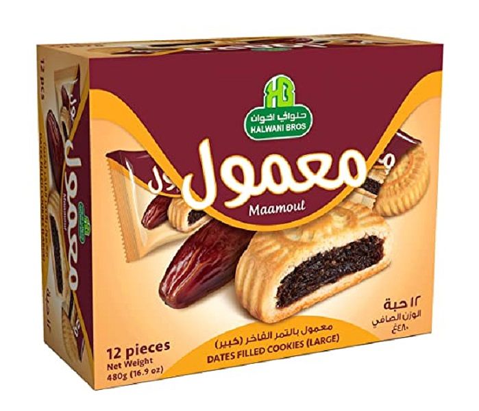Halwani Bros Maamoul Date Cookies KSA 480g Iqbal Foods Inc