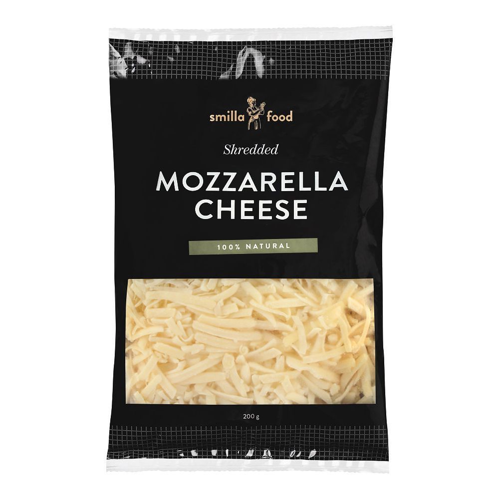 Smilla Food Mozzarella Cheese Shredded 200G Jalal Sons Lahore