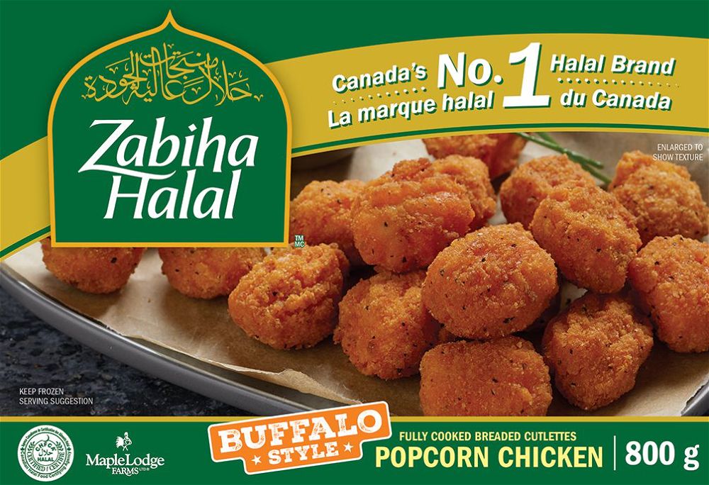 Buy Zabiha Halal Popcorn Chicken Buffalo Style Tezmart
