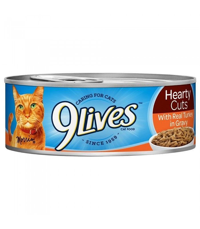 9 Lives Cat Food Tin 156G Jalal Sons Lahore