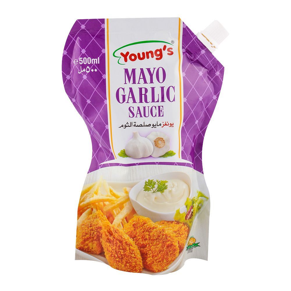 Youngs Mayo Garlic 500Gm Jalal Sons Lahore