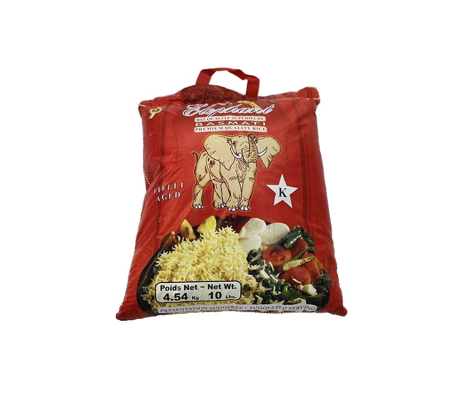CLIC 5 ELEPHANT BASMATI RICE Africa World Market
