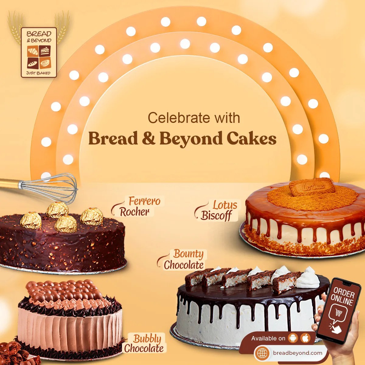 Cakes For Sale Bread and Beyond